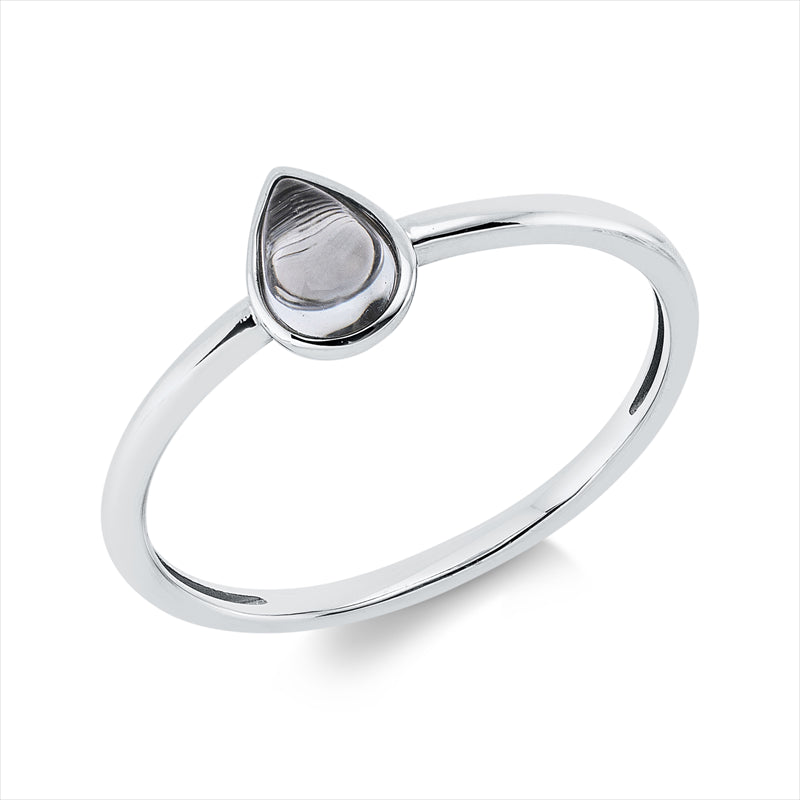 Ring mit Amethyst  aus 750/-18 Karat Weißgold MPM_SKIP_FIELD 