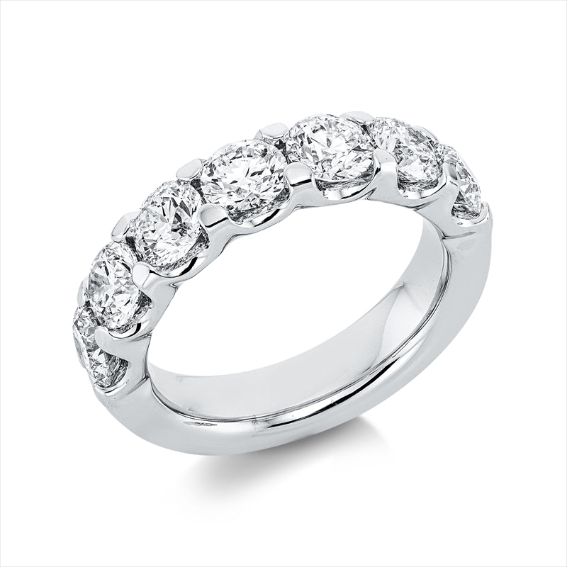 Ring    aus 750/-18 Karat Weißgold mit 7 Diamanten 2