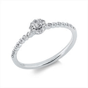 Ring    aus 750/-18 Karat Weißgold mit 25 Diamanten 0