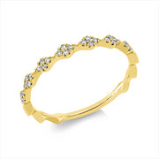 Ring    aus 585/-14 Karat Gelbgold mit 28 Diamanten 0