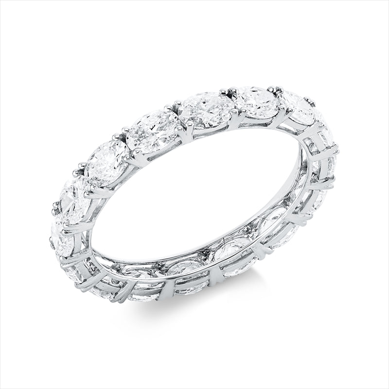 Ring    aus 750/-18 Karat Weißgold mit 16 Diamanten 2