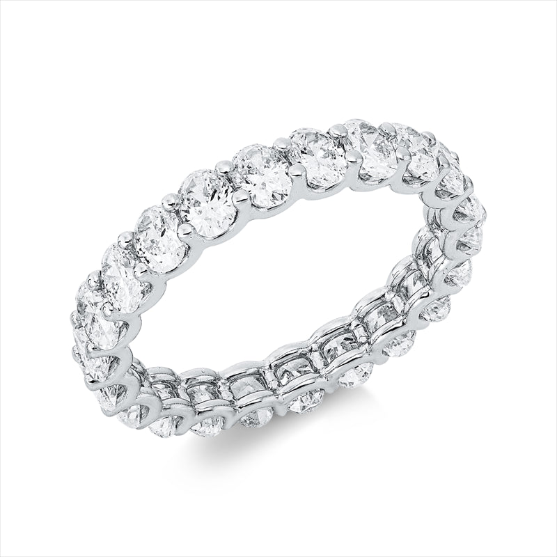 Ring    aus 750/-18 Karat Weißgold mit 22 Diamanten 2