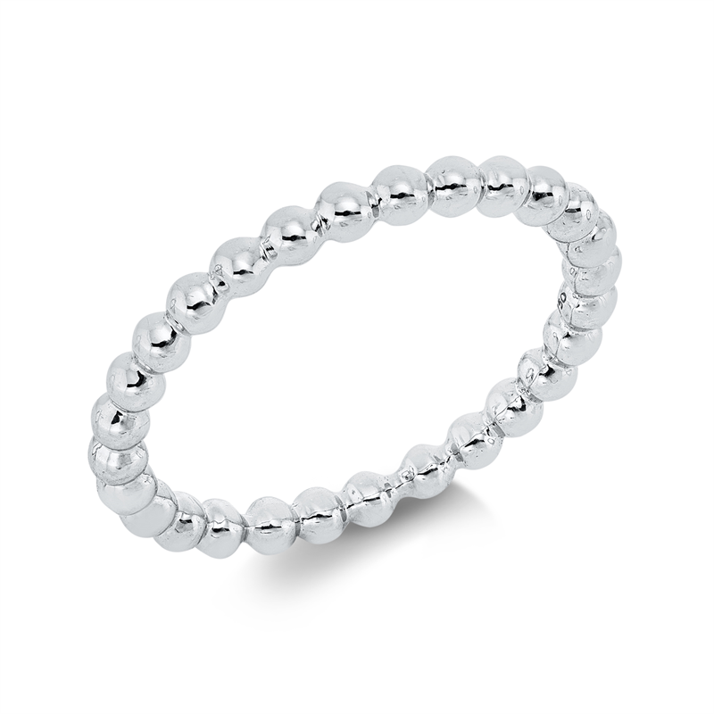 Ring    aus 750/-18 Karat Weißgold  