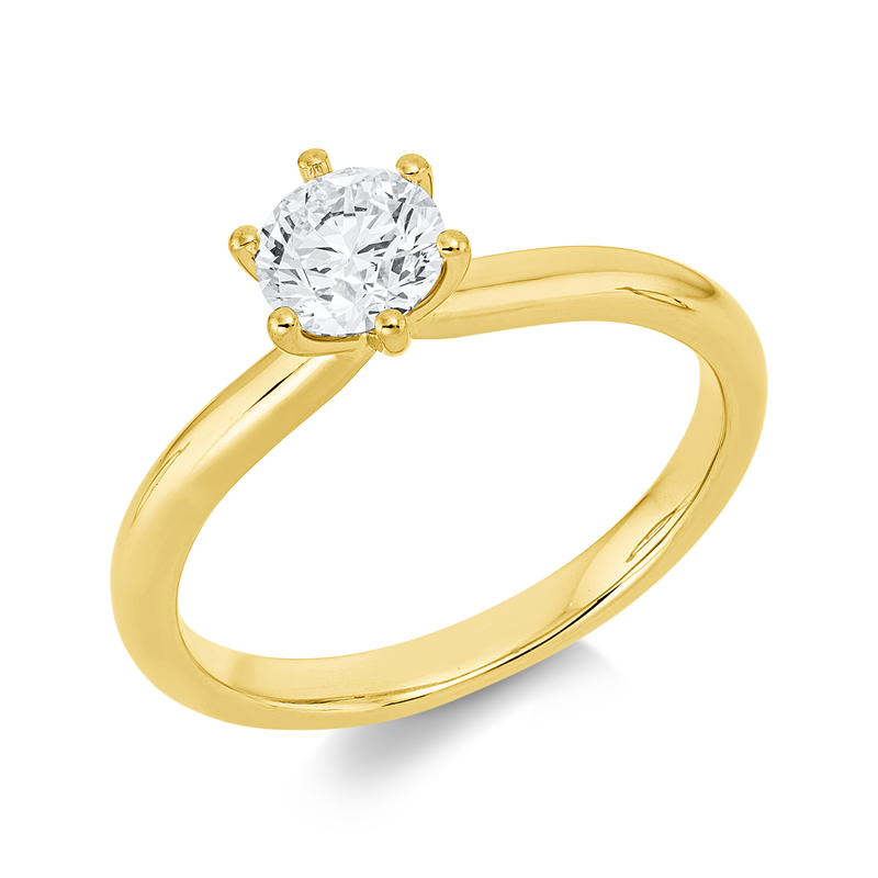 Ring    aus 750/-18 Karat Gelbgold  0