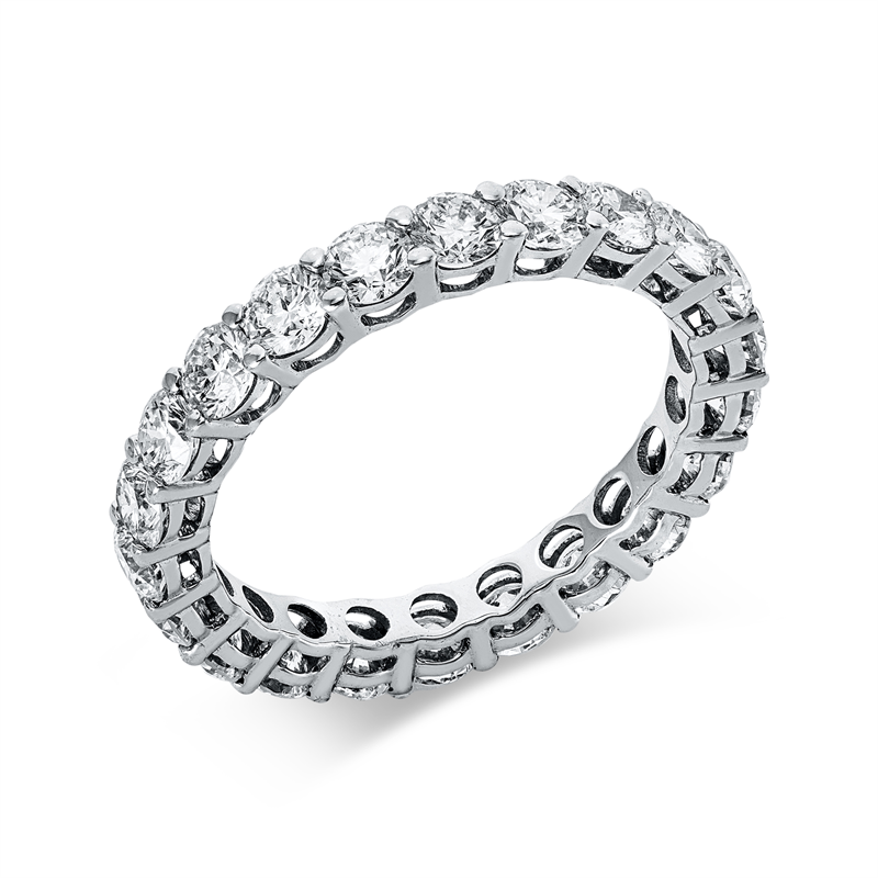 Ring    aus 750/-18 Karat Weißgold mit 22 Diamanten 2