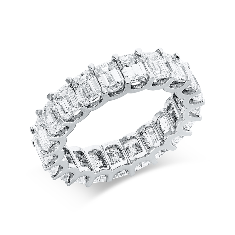 Ring    aus 750/-18 Karat Weißgold mit 21 Diamanten 6