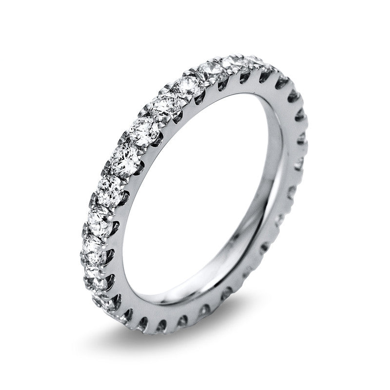 Ring    aus 585/-14 Karat Weißgold mit 25 Diamanten 1