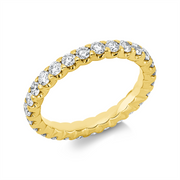 Ring    aus 750/-18 Karat Gelbgold mit 27 Diamanten 1