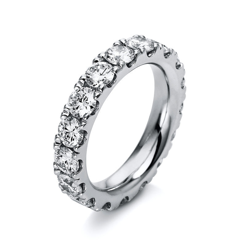 Ring    aus 750/-18 Karat Weißgold mit 17 Diamanten 4
