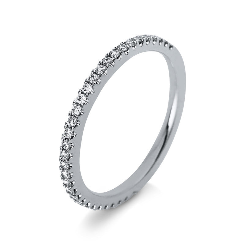 Ring    aus 750/-18 Karat Weißgold mit 33 Diamanten 0