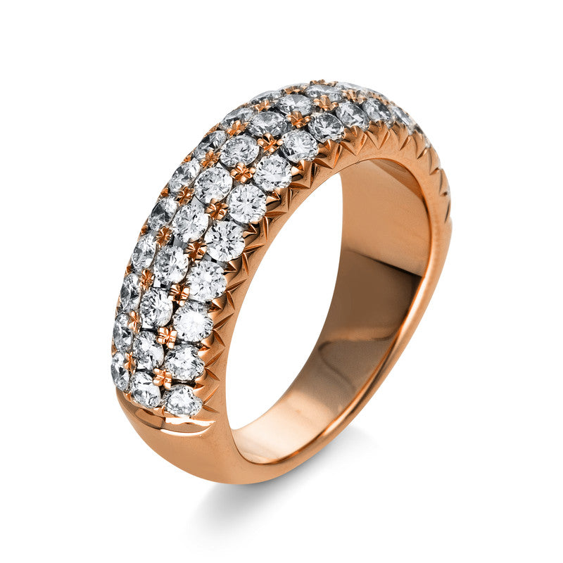 Ring - Pavé aus Gold mit Diamanten - 1Q223