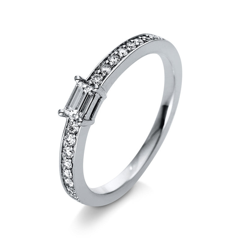 Ring    aus 950/-Platin Platin mit 19 Diamanten 0