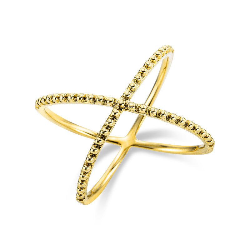 Ring    aus 585/-14 Karat Gelbgold  