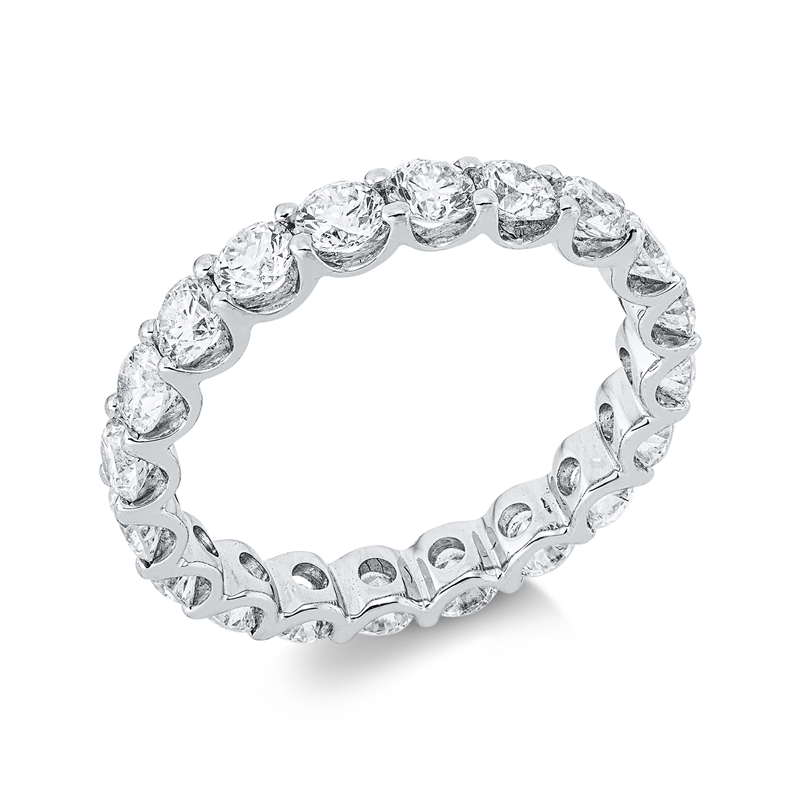 Ring    aus 750/-18 Karat Weißgold mit 20 Diamanten 2