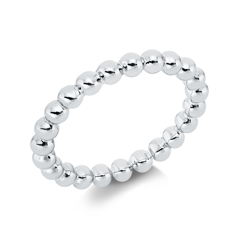 Ring    aus 750/-18 Karat Weißgold  