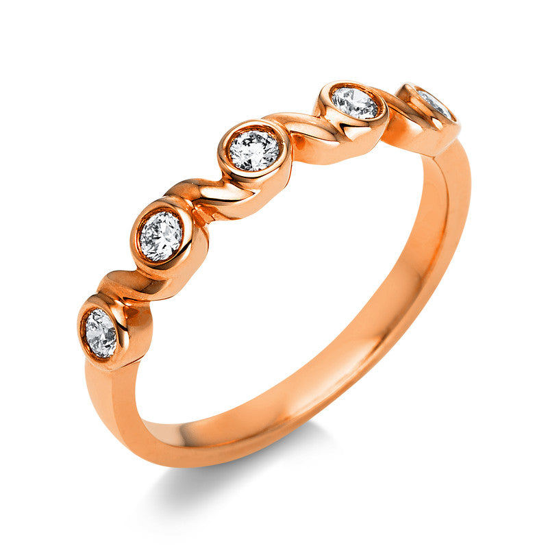 Ring - Moderner Schmuck aus Gold mit Diamanten - 1T267