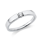 Ring - Solitaire aus Gold mit Diamant - 1T302