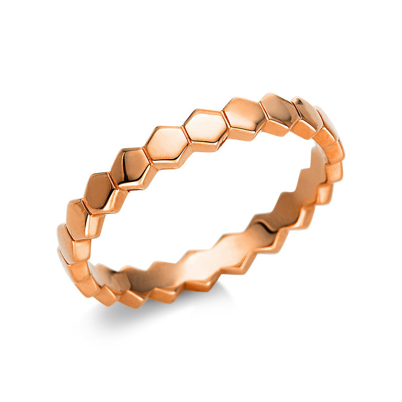 Ring    aus 750/-18 Karat Rotgold  