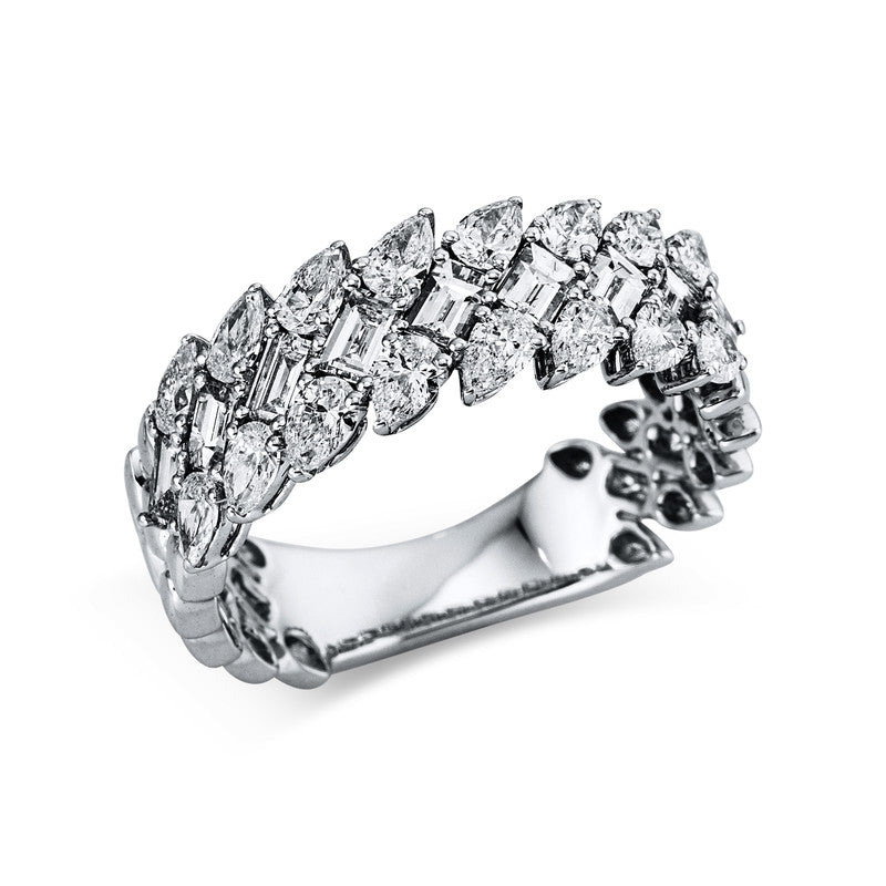 Ring aus Gold mit Diamanten, -Symbol - 1X496