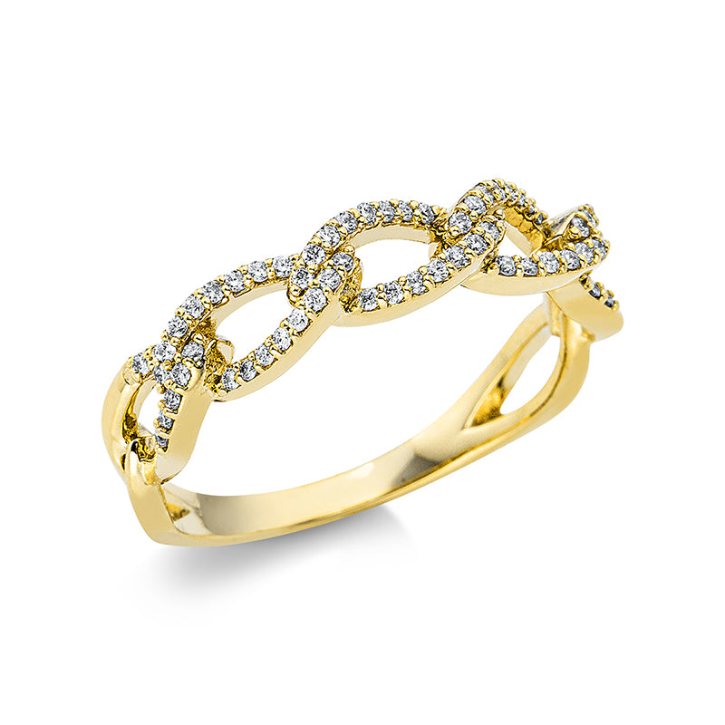 Ring - Moderner Schmuck aus Gold mit Diamanten - 1Y463