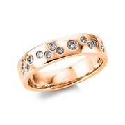 Ring - Moderner Schmuck aus Gold mit Diamanten - 1Y941