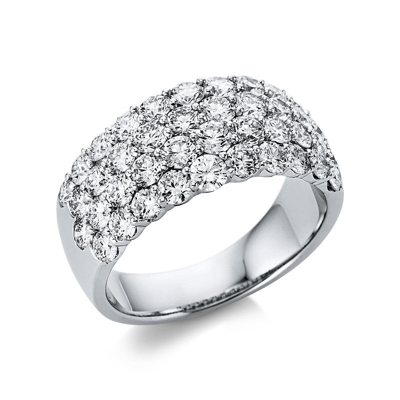 Ring    aus 750/-18 Karat Weißgold mit 42 Diamanten 2
