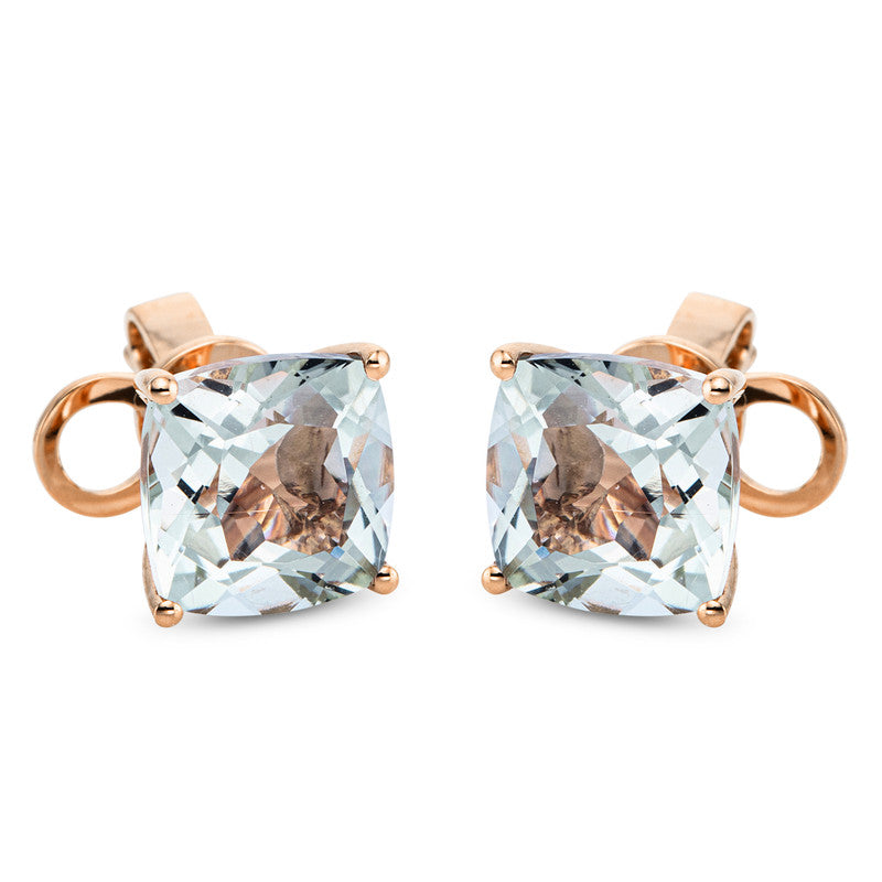 Ohrstecker mit Amethyst  aus 750/-18 Karat Rotgold MPM_SKIP_FIELD 