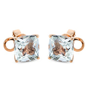 Ohrstecker mit Amethyst  aus 750/-18 Karat Rotgold MPM_SKIP_FIELD 