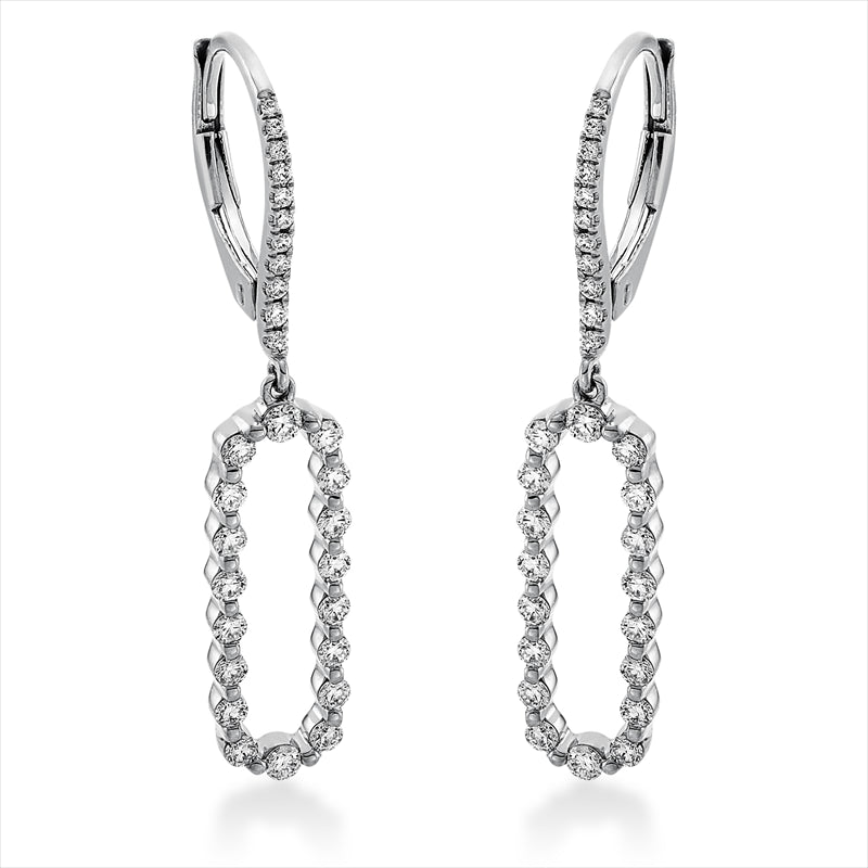 Ohrschmuck - Moderner Schmuck aus Gold mit Diamanten - 2P439