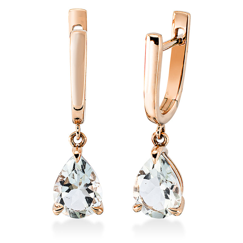 Ohrschmuck mit Amethyst  aus 750/-18 Karat Rotgold MPM_SKIP_FIELD 