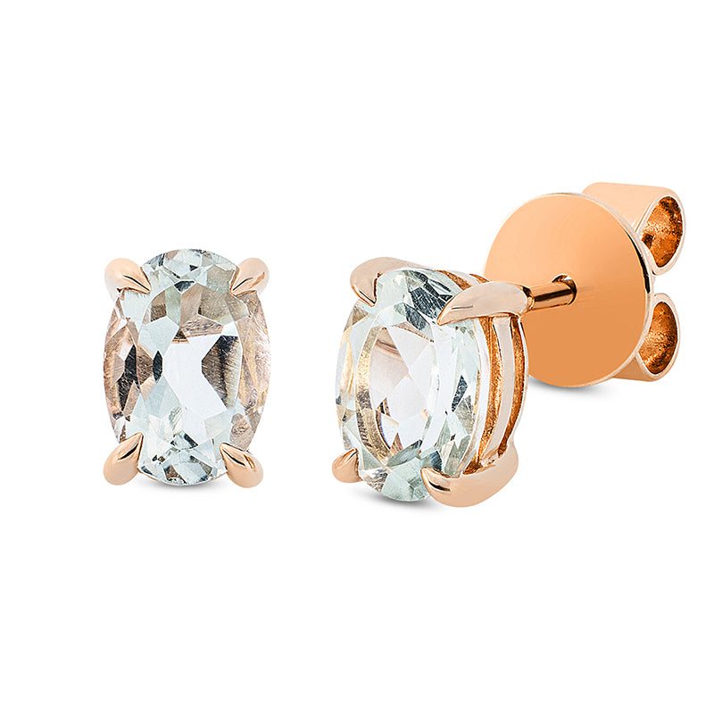 Ohrstecker mit Amethyst  aus 750/-18 Karat Rotgold MPM_SKIP_FIELD 