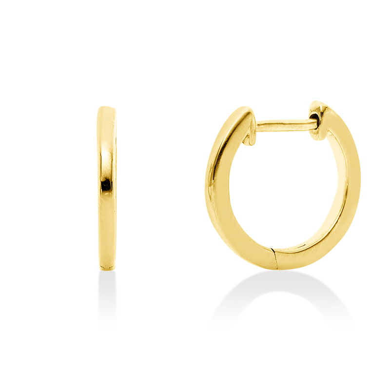 Creolen    aus 585/-14 Karat Gelbgold  