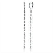Ohrschmuck    aus 750/-18 Karat Weißgold mit 66 Diamanten 0