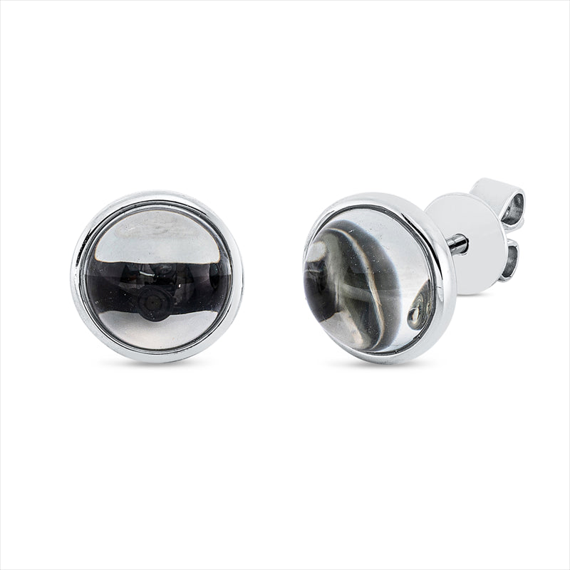 Ohrstecker mit Amethyst  aus 750/-18 Karat Weißgold MPM_SKIP_FIELD 