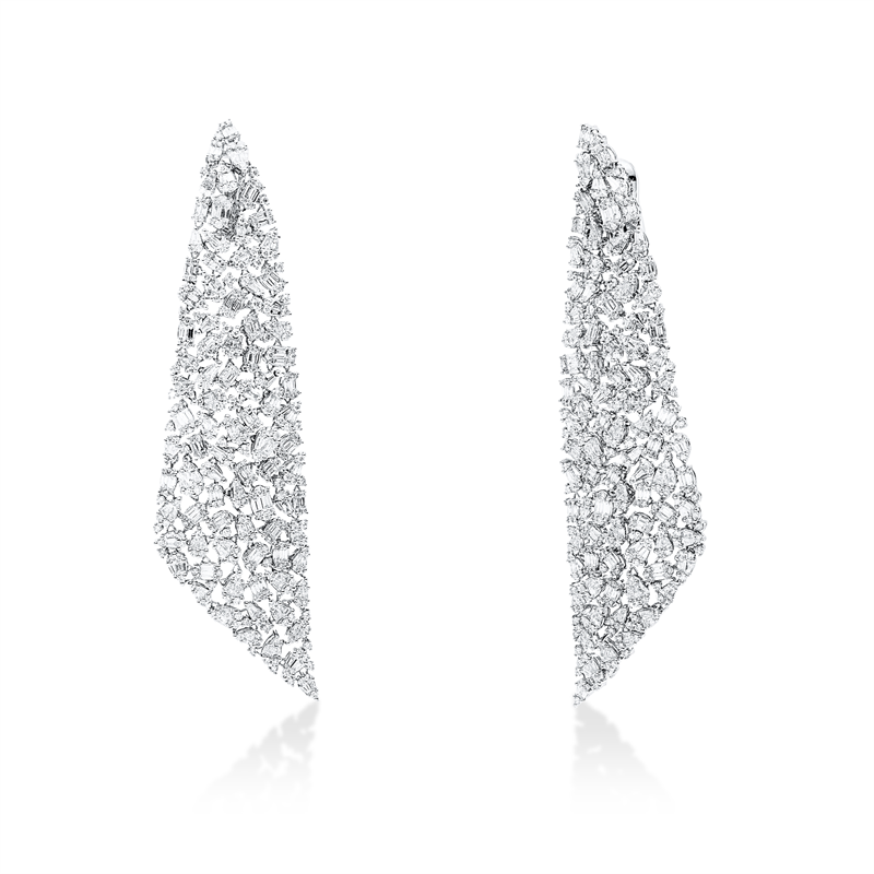 Ohrschmuck    aus 750/-18 Karat Weißgold  11