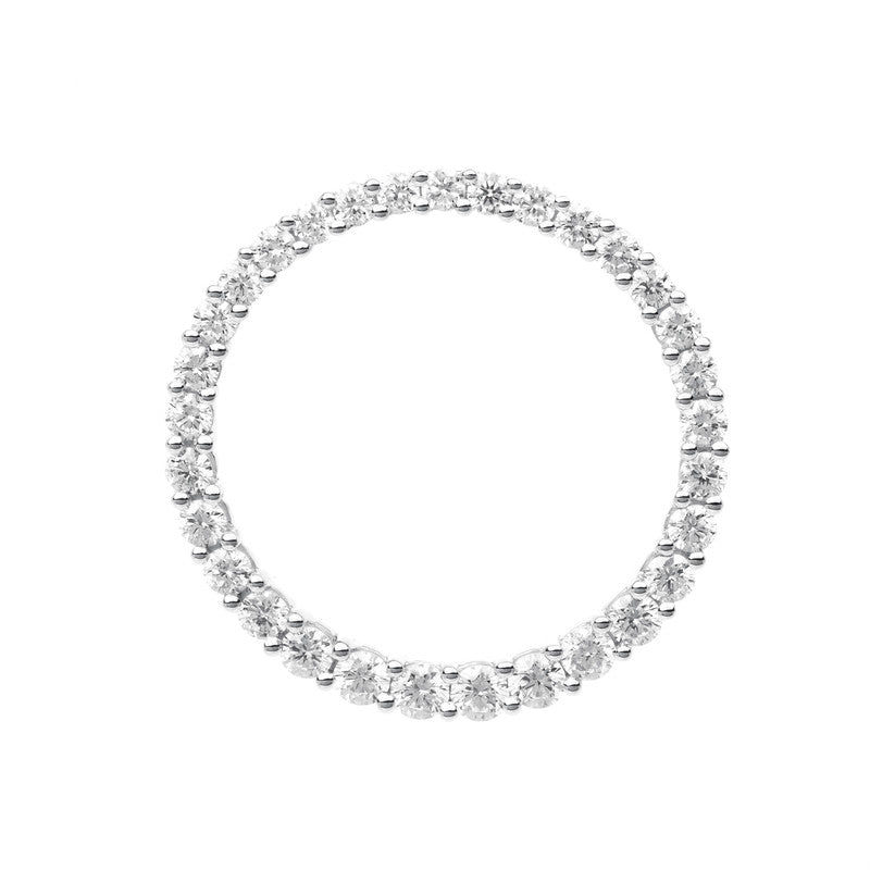 Anhänger    aus 750/-18 Karat Weißgold mit 31 Diamanten 1