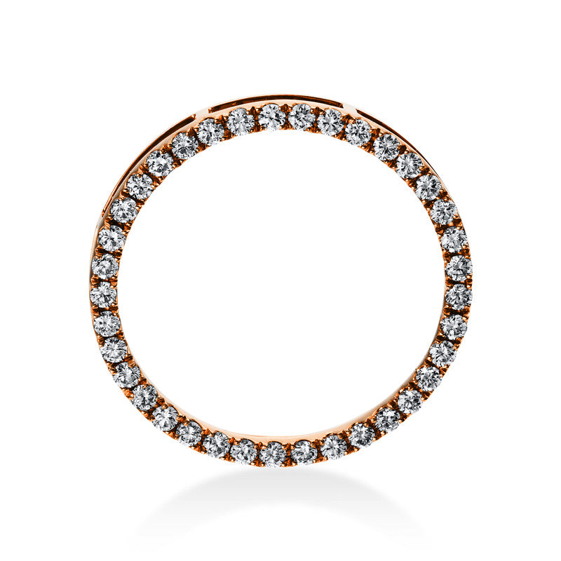 Anhänger    aus 750/-18 Karat Rotgold mit 37 Diamanten 0