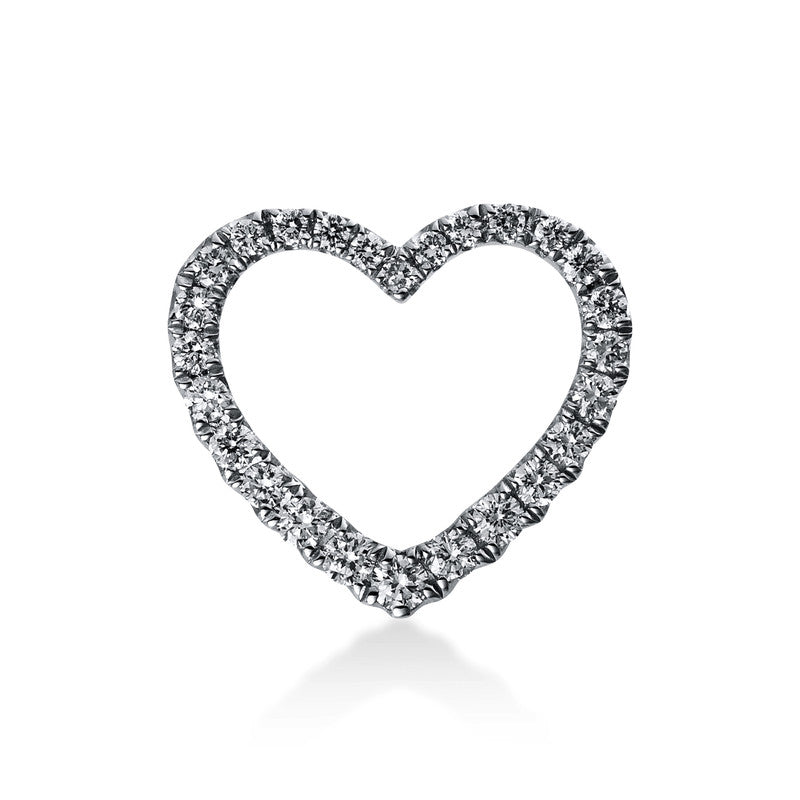 Anhänger    aus 750/-18 Karat Weißgold mit 26 Diamanten 0