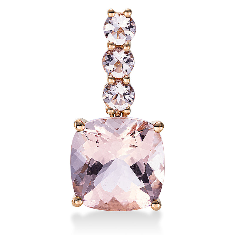 Anhänger mit Morganit  aus 750/-18 Karat Rotgold MPM_SKIP_FIELD 