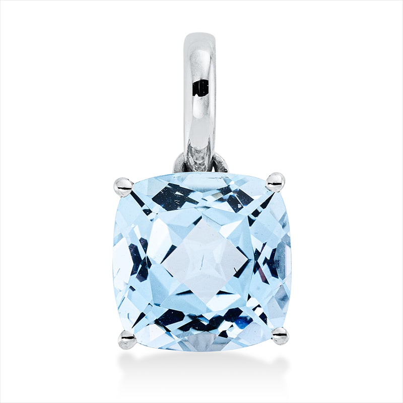Anhänger mit Topas  aus 750/-18 Karat Weißgold MPM_SKIP_FIELD 