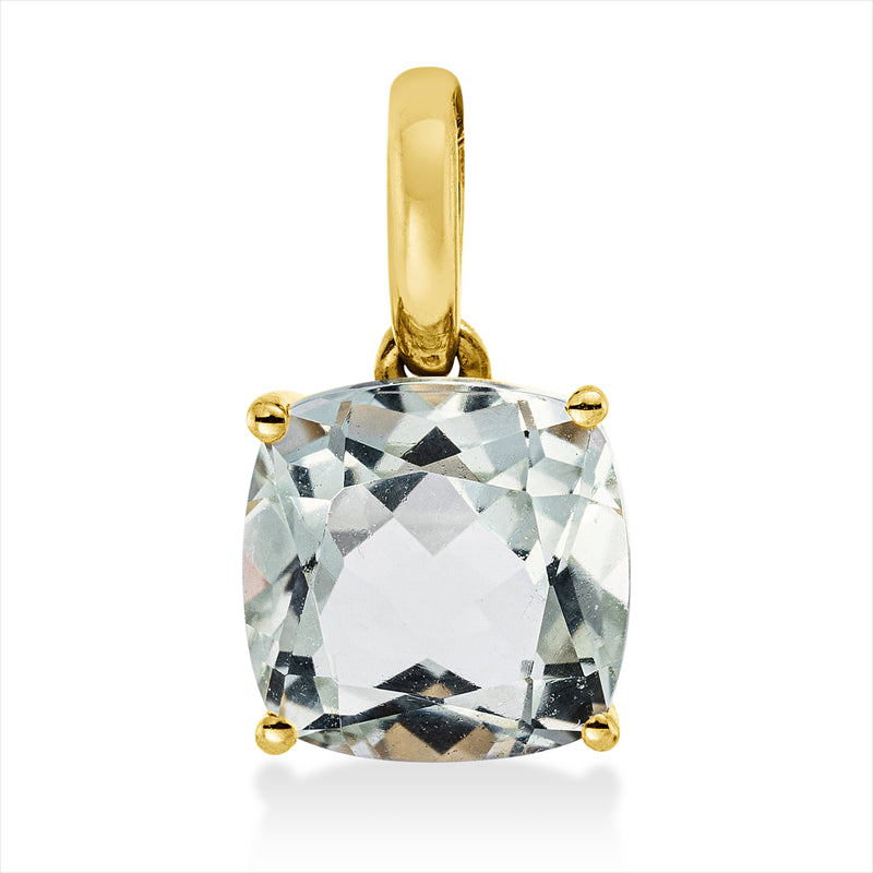 Anhänger mit Amethyst  aus 750/-18 Karat Gelbgold MPM_SKIP_FIELD 