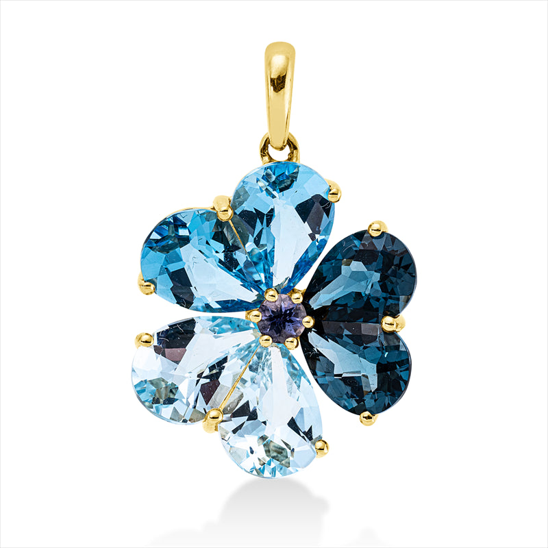  mit Iolith  aus 750/-18 Karat Gelbgold MPM_SKIP_FIELD 