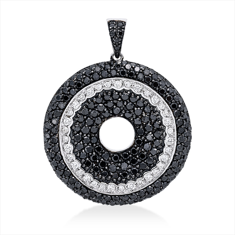 Anhänger    aus 750/-18 Karat Weißgold mit 237 Diamanten 4