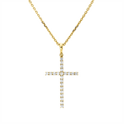 Anhänger    aus 750/-18 Karat Gelbgold mit 22 Diamanten 0