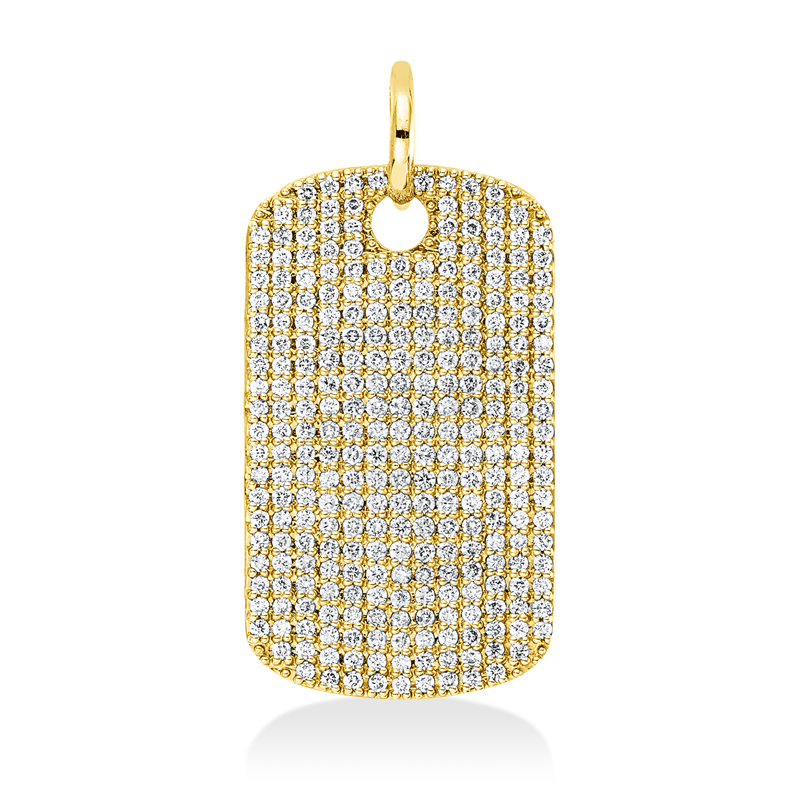 Anhänger    aus 585/-14 Karat Gelbgold mit 278 Diamanten 1