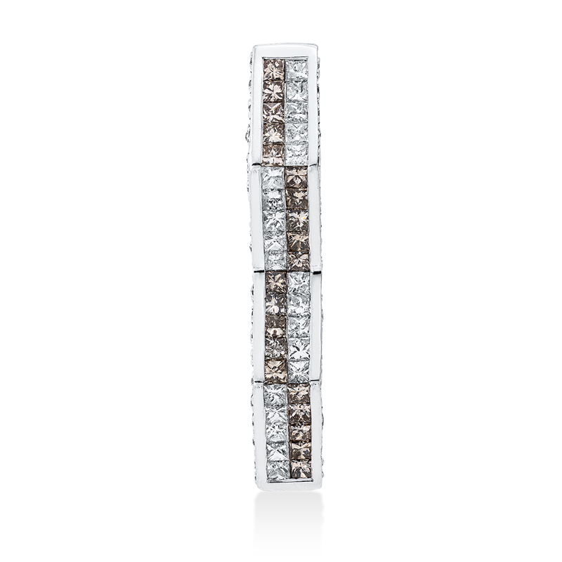 Anhänger    aus 750/-18 Karat Weißgold mit 78 Diamanten 1