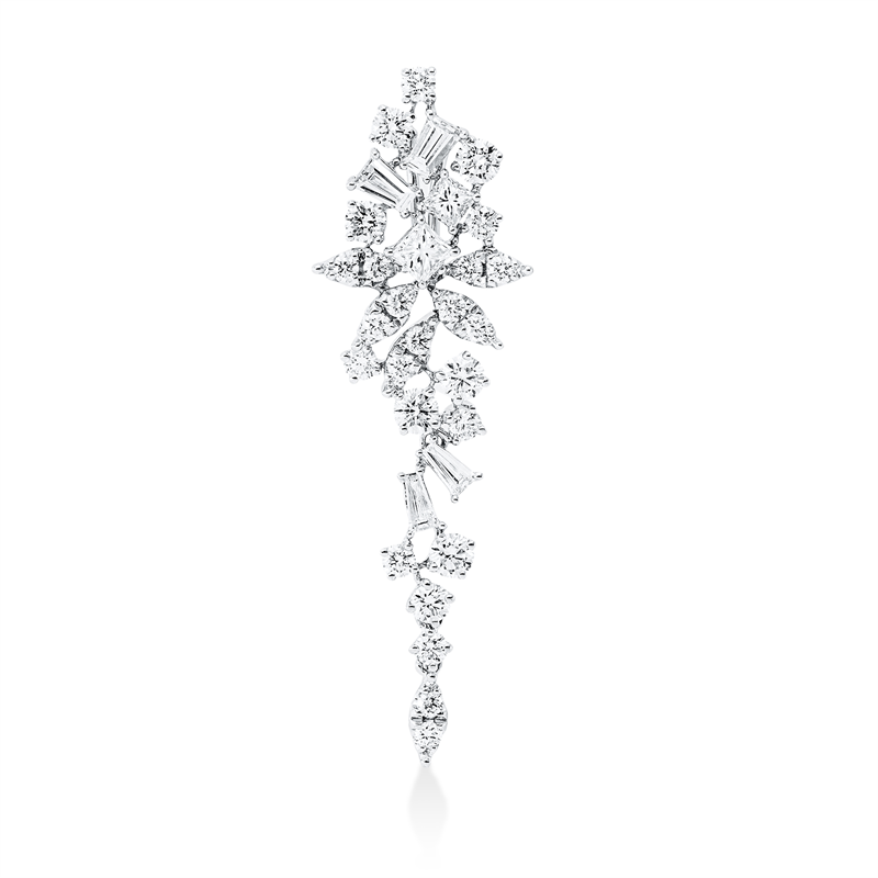Anhänger    aus 750/-18 Karat Weißgold mit 31 Diamanten 1