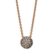 Collier - Pavé aus Gold mit Diamanten - 4E493