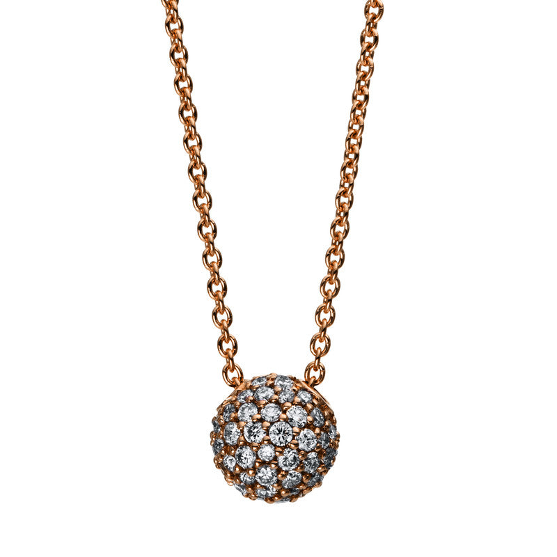 Collier - Pavé aus Gold mit Diamanten - 4E493