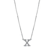 Collier    aus 750/-18 Karat Weißgold mit 25 Diamanten 0